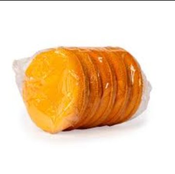 Round Orange MicroFiber Pad